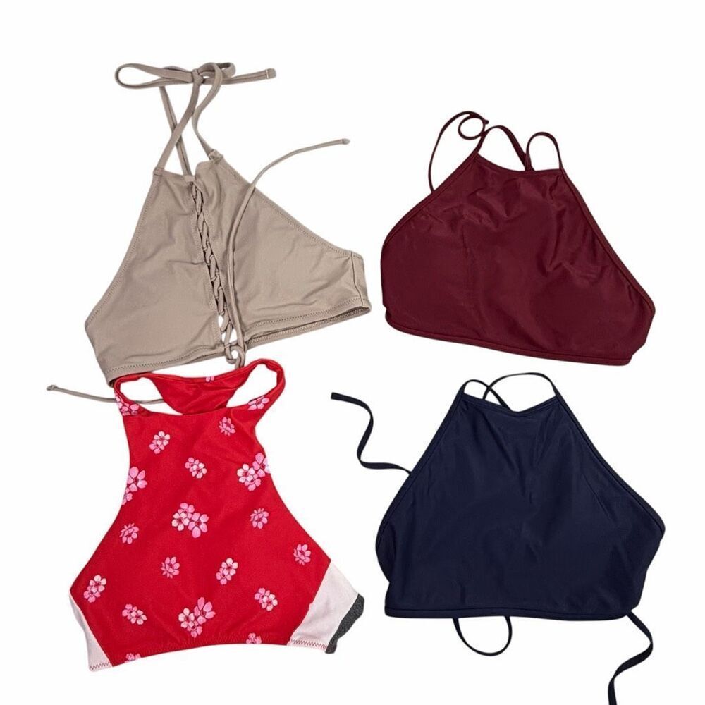 Aerie size XS Bikini Tops bundle of 4 pieces